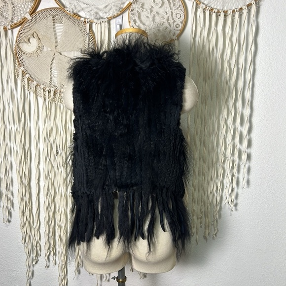 Subtle Luxury Rabbit Fur Vest Size XS/S - Picture 5 of 11
